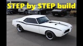 FULL BUILD 1968 Pontiac Firebird ProTouring restoration Step by step build by MetalWorks [upl. by Virnelli31]