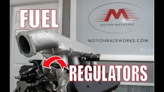 EFI and Boost Fuel Pressure Regulators Motion360 [upl. by Nerte]