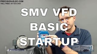 SMV Variable Frequency Drive VFD Basic Startup And Commissioning [upl. by Fillender54]