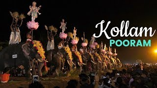 Kollam Pooram  Festivals of Kerala [upl. by Melantha]