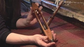 How To Use A Shuttle On A Loom [upl. by Armanda834]