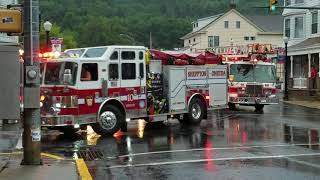 Shenandoah hookies block party fire truck parade [upl. by Arved924]