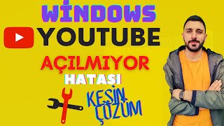 Bilgisayar Youtube Açılmıyor  Youtube Video Açılmıyor Çözümü 8 Yöntem [upl. by Lothaire215]