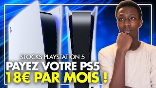 STOCKS PS5  NOUVELLE OFFRE MICROMANIA pour LOUER VOTRE PS5 💥 [upl. by Shanda]