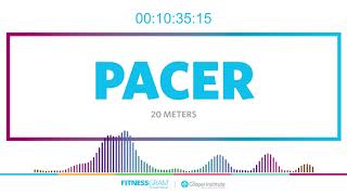 FitnessGram 20Meter PACER Test by The Cooper Institute [upl. by Nilyac805]