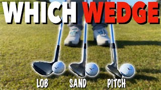 WHAT WEDGE SHOULD YOU USE Simple Golf Tips [upl. by Eicnan]