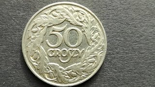 50 groszy 1923 cena powala numizmatyczny klops Monety 2RP [upl. by Arammat]