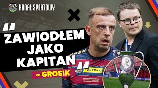 GROSICKI ZAWIODŁEM JAKO KAPITAN  WYWIADY PO FINALE PUCHARU POLSKI  POGOŃ  WISŁA 12 [upl. by Llenrap256]