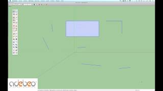 Tutoriel Sketchup  2  les bases de loutil ligne et la gestion des unités [upl. by Troy]