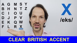 How To Pronounce The English Alphabet BRITISH PRONUNCIATION [upl. by Desdamonna197]