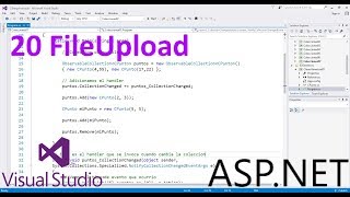 Fileupload control in aspnet Part 30 [upl. by Eekorehc]