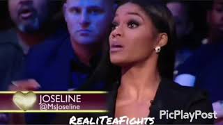 Joseline vs Rasheeda LHHATL Reunion [upl. by Ainerbas18]