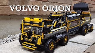 Volvo Orion  Lego Technic [upl. by Enelyaj636]