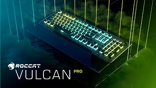 ROCCAT Vulcan Pro  Optical RGB Gaming Keyboard  4K Trailer [upl. by Corina]