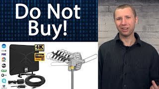 Five TV Antennas To Avoid Buying When Cutting the Cord [upl. by Aerahs]