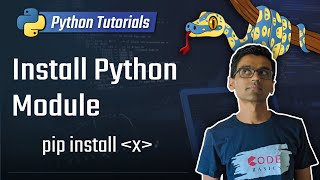 121  Install Python Module using pip Python 3 Programming Tutorials [upl. by Akins446]