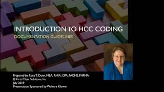 Intro to HCC Coding Documentation Guidelines [upl. by Cinelli]