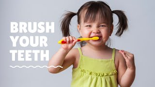 Brush Your Teeth  Kids Song  Toothbrush Song  Childrens Music  Learn to Brush Your Teeth [upl. by Aninahs]