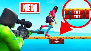 Playing SNIPERS vs RUNNERS In FORTNITE NEW Game Mode [upl. by Ettenim]