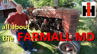 the COMPLETE guide to the Farmall MD including how the starting system works [upl. by Thorr7]