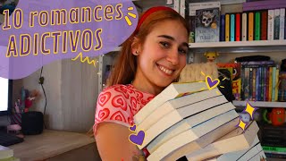 10 LIBROS DE ROMANCE 🔥ADICTIVOS🔥 [upl. by Shirberg]