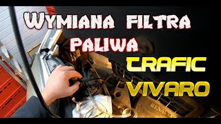 Wymiana filtra paliwa Renault TraficVivaro [upl. by Orpah227]