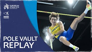 Mens Pole Vault Final  Torun 2021 [upl. by Ranchod]