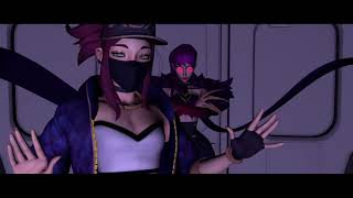 KDA  POPSTARS  animation progression  making of [upl. by Iphlgenia]