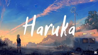 Yoasobi  Haruka ハルカ Lyrics Video [upl. by Garfield]