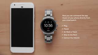 How To Set Up Your Fossil Gen 4 Smartwatch [upl. by Arratoon]