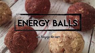 ¿QUÉ HACER CON EL BAGAZO DE COCO Energy balls  Chantall Vegetal [upl. by Lombardi183]