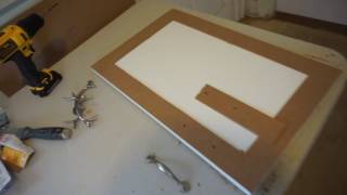 DIY tips Updating plywood cabinet doors [upl. by Acessej68]