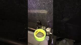 2014 Ford F150 supercab rear seat back removal [upl. by Cowley876]