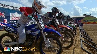 Pro Motocross Round No 7 WW Ranch Moto 2s  EXTENDED HIGHLIGHTS  92620  Motorsports on NBC [upl. by Martinelli]