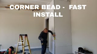 corner bead installation [upl. by Anyak]