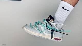 Nike Dunk Low OffWhite “The 50” Lot 4 [upl. by Kciv]