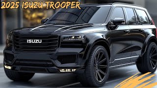 2025 Isuzu Trooper  Everything to Know [upl. by Orlosky]