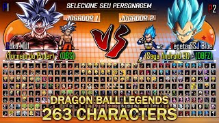 Dragon Ball Legends MUGEN V2  263 Characters PC  Android DOWNLOAD [upl. by Levitus798]