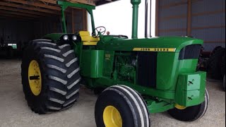 Restored 1972 John Deere 6030 Tractor Sold on Indiana Auction Today [upl. by Assirral]