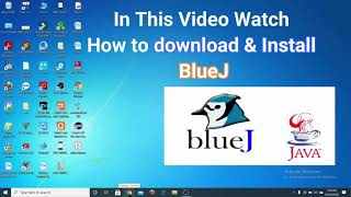 How to download and install BlueJ in Windows  Java [upl. by Aicela841]