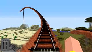 Minecraft Immersive Railroading Coaster [upl. by Adile]