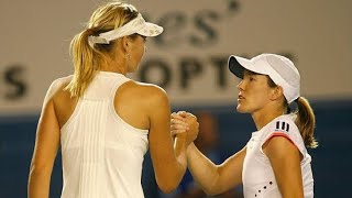 Maria Sharapova vs Justine Henin 2008 Australian Open QF Highlights [upl. by Sirahs]