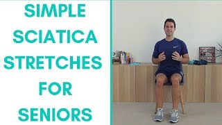 Effective Stretches for Seniors to Relieve Sciatic Pain [upl. by Enoitna392]