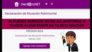 YA PUEDES CORREGIR ERRORES EN DECLARANET [upl. by Etnaed587]