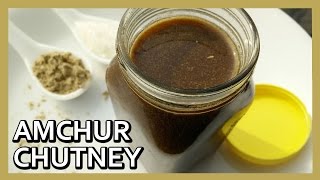 Amchur Ki Chutney Recipe  Best Indian Sweet chutney  Amchoor chutney by Healthy Kadai [upl. by Artimid]