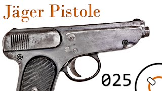 History of WWI Primer 025 German Jäger Pistole Documentary [upl. by Nylyak]