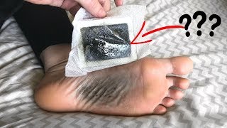 I TESTED DETOX FOOT PADS FOR 5 DAYS [upl. by Nylad234]