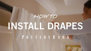 How to Install Drapes [upl. by Elli]