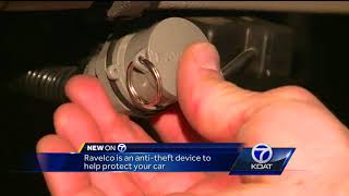 Device used to help prevent car theft [upl. by Mezoff]