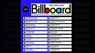 Billboard Top Pop Hits  1974 Audio Clips [upl. by Pruchno608]